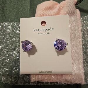 Kate Spade Lilac Studs